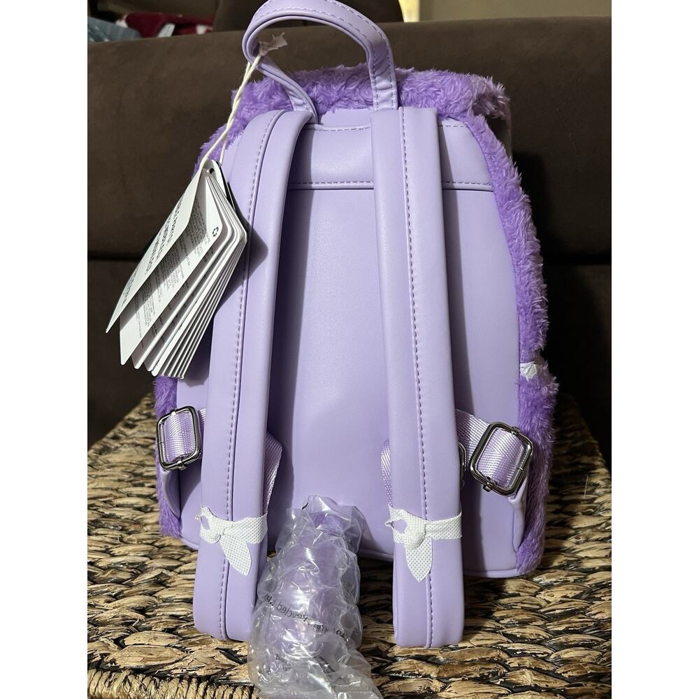 Loungefly Disney Emperor's New Groove Yzma Plush, With Waging Tail Mini Backpack - Picture 3 of 6